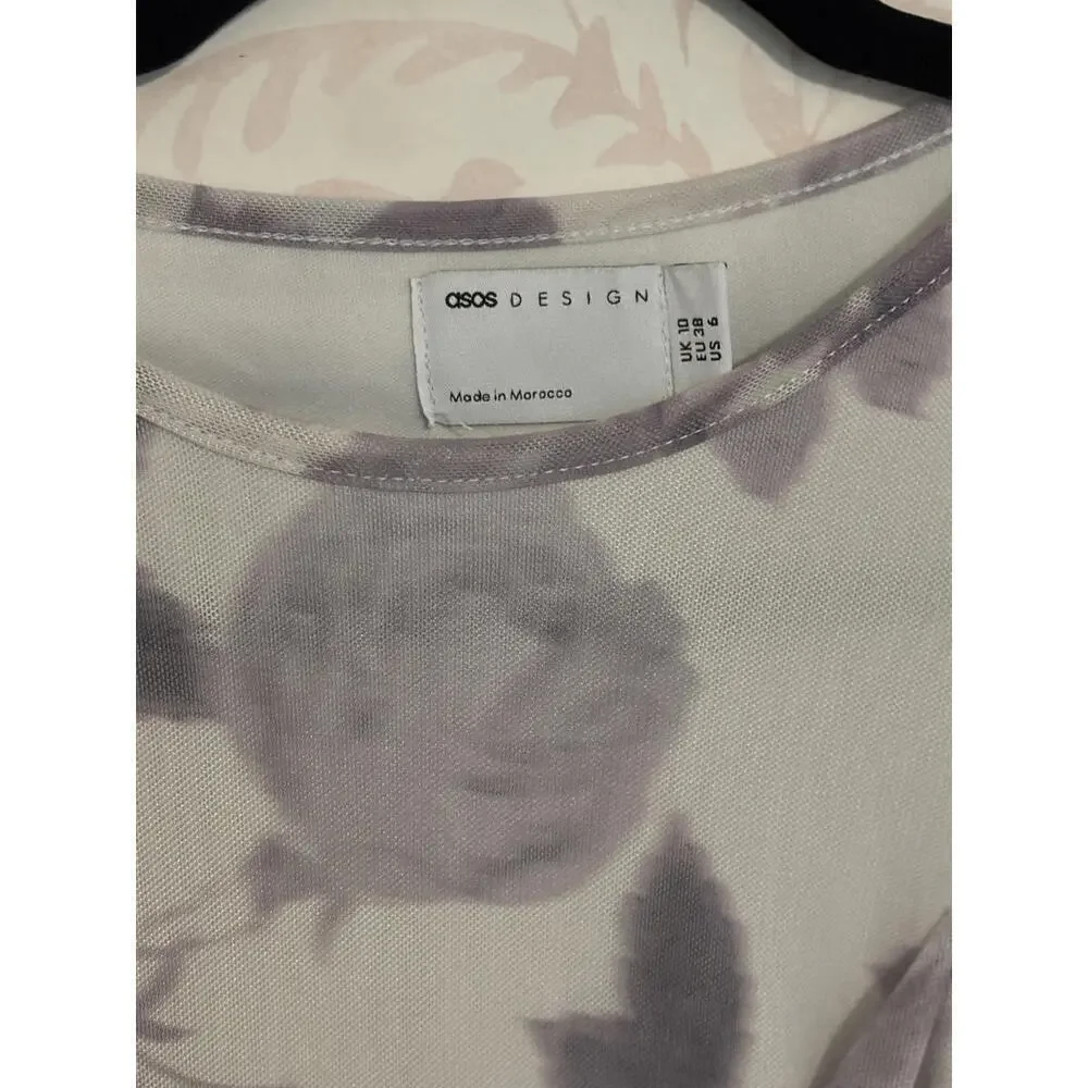 NWOT ASOS DESIGN Floral Bodycon Dress - Picture 3 of 6